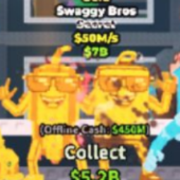 Buy Gold Swaggy Bros 50-99 M/s - Steal a Brainrot