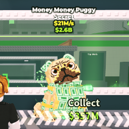 Buy Money Money Puggy 21m/s 0-24 M/s - Steal a Brainrot