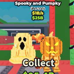 Buy Gold Spooky and Pumpky 1+ B/s - Steal a Brainrot