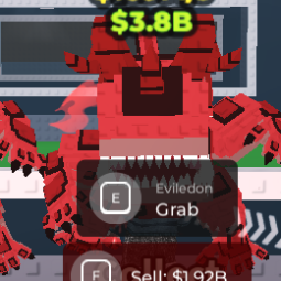 Buy ⭐Eviledon $189M/s⭐ 100-249 M/s - Steal a Brainrot
