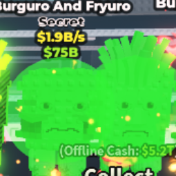 Buy Burguro and Fryuro 1B9/s 1+ B/s - Steal a Brainrot