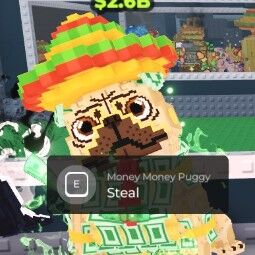 Buy MONEY MONEY PUGGY 183.7 ☑️ 100-249 M/s - Steal a Brainrot