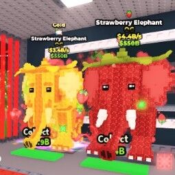 Buy 🍓Strawberry Elephant 4.4B/S⭐ Fast Delivery 1+ B/s - Steal a Brainrot