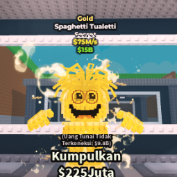 Buy Spaghetti Tualetti Gold 50-99 M/s - Steal a Brainrot