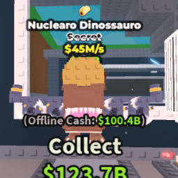 Buy Nuclearo Dinossauro 45M/s ! 25-49 M/s - Steal a Brainrot