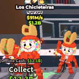 Buy LOS CHICLETEIRAS 91 M/S 50-99 M/s - Steal a Brainrot