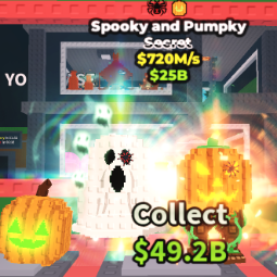 Buy Spooky and Pumpky 720M/s 500-749 M/s - Steal a Brainrot