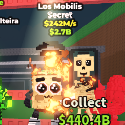 Buy Los Mobilis ⚡️2 Traits⚡️ 242M/s 100-249 M/s - Steal a Brainrot