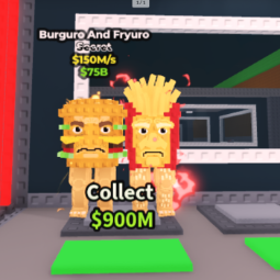 Buy Burguro and Fryuro 100-249 M/s - Steal a Brainrot