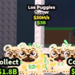 Buy Los Puggies 25-49 M/s - Steal a Brainrot