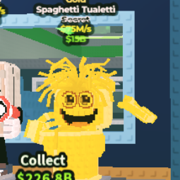 Buy Gold Spaghetti Tualetti 50-99 M/s - Steal a Brainrot