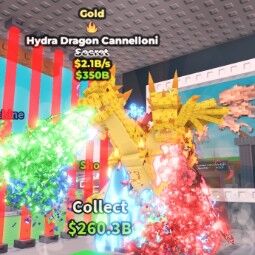 Buy Hydra Dragon Cannelloni Gold - 2.1B/s - Instant delivery 1+ B/s - Steal a Brainrot