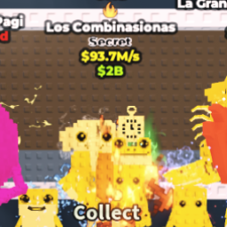 Buy Gold Los Combinasionas 93.7M/s + 1 Trait💖 50-99 M/s - Steal a Brainrot