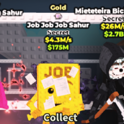 Buy Job Job Sahur GOLD👑 INSTANT DELIVERY⚡ 0-24 M/s - Steal a Brainrot