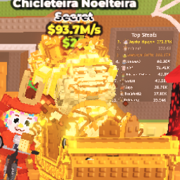 Buy ⭐️GOLD CHICLETEIRA NOELTEIRA 93 M/S + 1 TRAIT⭐️ 50-99 M/s - Steal a Brainrot