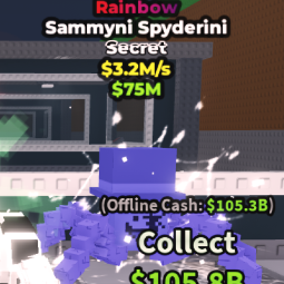 Buy Sammyni Spyderini 3,2M/s Rainbow 0-24 M/s - Steal a Brainrot