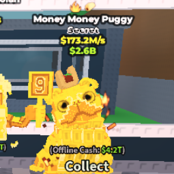 Buy Money Money Puggy 173.2m/s | s13 100-249 M/s - Steal a Brainrot