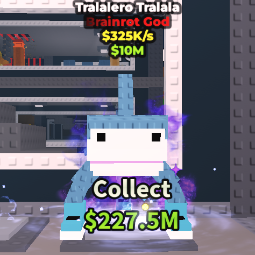 Buy Tralalero Tralala - Rebirth 11 0-24 M/s - Steal a Brainrot