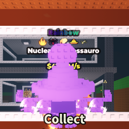 Buy Rainbow Nuclearo Dinossauro 412,5M/s 250-499 M/s - Steal a Brainrot