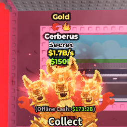 Buy Gold Cerberus 1,7B/s 1+ B/s - Steal a Brainrot
