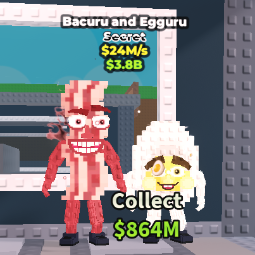 Buy Bacuru and Egguru 0-24 M/s - Steal a Brainrot