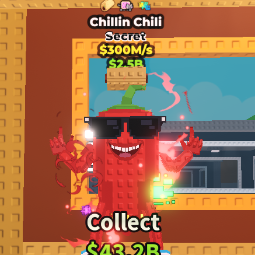 Buy Chillin Chili 300M/s 250-499 M/s - Steal a Brainrot