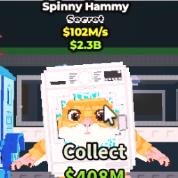Buy Spinny Hammy 102M/s 100-249 M/s - Steal a Brainrot