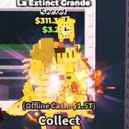 Buy ⭐La Extinct Grande Gold 311M/s⭐ 250-499 M/s - Steal a Brainrot