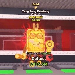 Buy ⭐ Tang Tang Keletang Gold 108.8M/s ⭐ 100-249 M/s - Steal a Brainrot