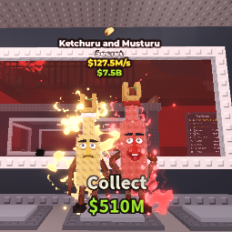 Buy ⭐Ketchuru and Musturu⭐ 100-249 M/s - Steal a Brainrot
