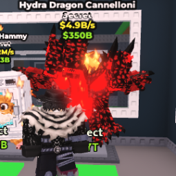 Buy ✨Hydra Dragon Cannelloni✨ 4.9B/s ✨ Mutation : Cursed ⭐ and Flame 🔥 1+ B/s - Steal a Brainrot