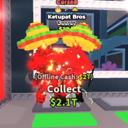 Buy Cursed Ketupat Bros 3B/s 1+ B/s - Steal a Brainrot