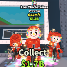Buy 42M/s Los Chicleteiras With 1 Trait 25-49 M/s - Steal a Brainrot