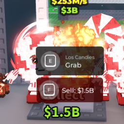 Buy ⭐Los Candies $253M/s⭐ 250-499 M/s - Steal a Brainrot