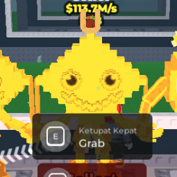Buy ⭐Ketupat Kepat $113.7M/s⭐Gold⭐ 100-249 M/s - Steal a Brainrot