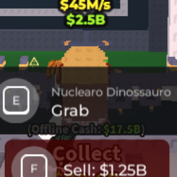 Buy ⭐Nuclearo Dinossauro $45M/s⭐ 25-49 M/s - Steal a Brainrot