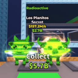 Buy Los Planitos Radioactive 100-249 M/s - Steal a Brainrot