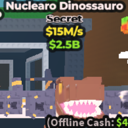 Buy Nuclearo Dinossauro 15M/s 0-24 M/s - Steal a Brainrot