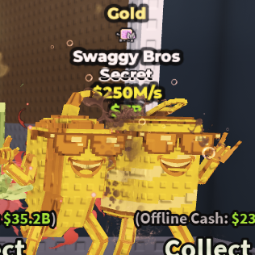 Buy Gold Swaggy Bros 250M/s 250-499 M/s - Steal a Brainrot
