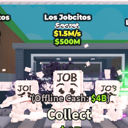 Buy Los Jobcitos ⚪(💲1.5M/s) 0-24 M/s - Steal a Brainrot