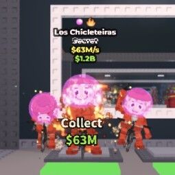 Buy 🔥 Los Chicleteiras 63 M/S 🔥 50-99 M/s - Steal a Brainrot
