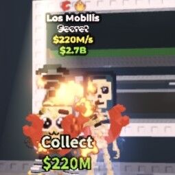 Buy 🔥 Los Mobilis 220 M/S 🔥 100-249 M/s - Steal a Brainrot