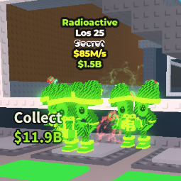 Buy Radioactive Los 25 50-99 M/s - Steal a Brainrot