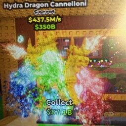 Buy 🟡NEW Hydra Dragon Cannelloni Gold 🟡Instand Delivery legit Seller! ⚡️🏃 250-499 M/s - Steal a Brainrot
