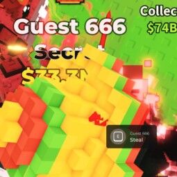 Buy GUEST 666 33.3 ❤️ 25-49 M/s - Steal a Brainrot