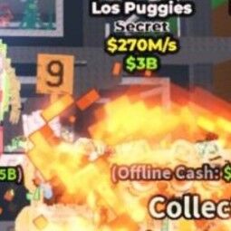 Buy LOS PUGGIES🔸 270✅ 250-499 M/s - Steal a Brainrot