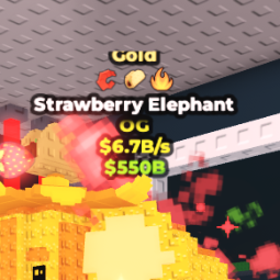 Buy 🌟 Strawberry Elephant 6.7b/s 🌟 1+ B/s - Steal a Brainrot