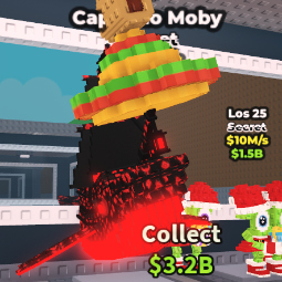 Buy CURSED CAPITANO MOBY 3.2B/S 1+ B/s - Steal a Brainrot