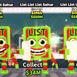 Buy List List List Sahur 2m/s 0-24 M/s - Steal a Brainrot