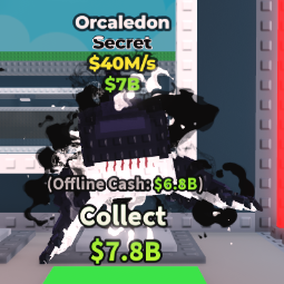 Buy ⭐Orcaledon⭐ 25-49 M/s - Steal a Brainrot